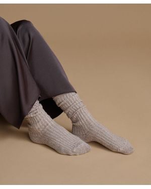 Jenni Kayne Cabin Socks - Brown