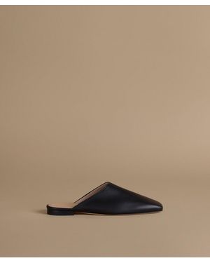 Jenni Kayne Leather Miller Mule - Blue