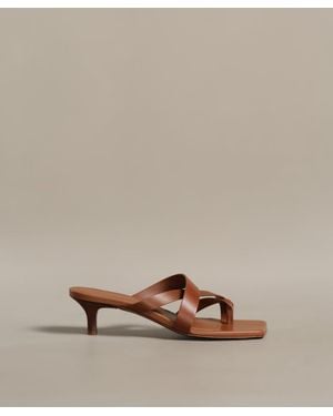 Jenni Kayne Scarlett Heeled Sandal - Brown