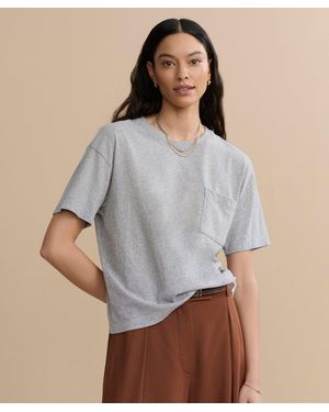 Jenni Kayne Vintage Pocket T-Shirt - Gray