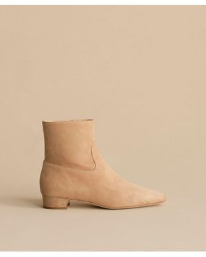 Jenni Kayne Suede Carmine Boot - Natural