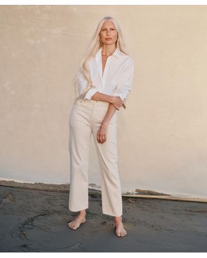 Jenni Kayne Malibu Canyon Crop Jeans - Natural