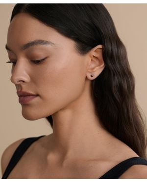 Jenni Kayne Small Loren Pearl Studs - Black