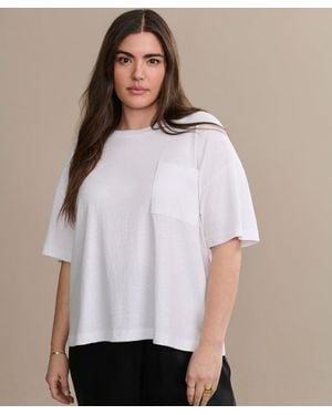 Jenni Kayne Vintage Pocket T-Shirt - White