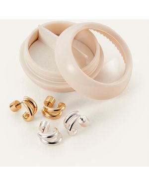 Jenny Bird Micro Florence Earrings - Set Of 2 - Natural