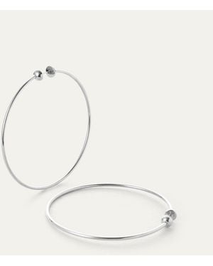 Jenny Bird Icon Hoops - Large - Natural