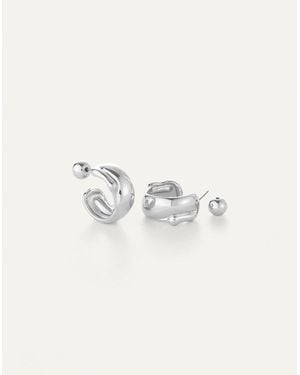 Jenny Bird Sées Hoop Earrings - Natural