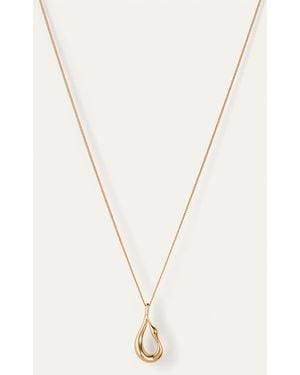 Jenny Bird Mini Egret Pendant Necklace - Natural