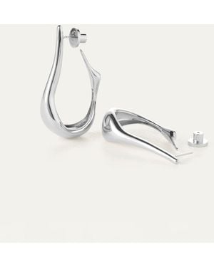Jenny Bird Colette Hoop Earrings - Medium - Natural