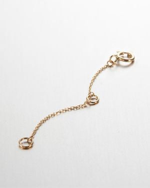Jenny Bird 14k Gold Extender Chain - White