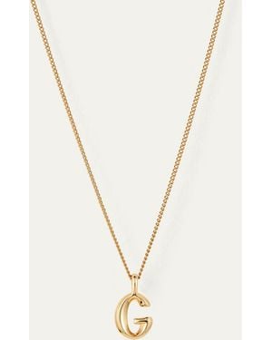 Jenny Bird Monogram Necklace - G - Natural