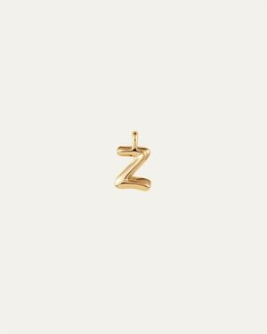Jenny Bird Monogram Pendant - Z - White