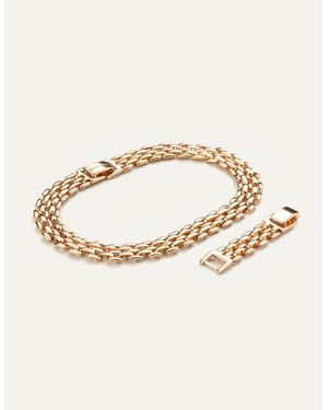 Jenny Bird Francis Anklet - Metallic