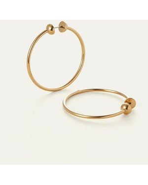 Jenny Bird Icon Hoops - Small - Natural