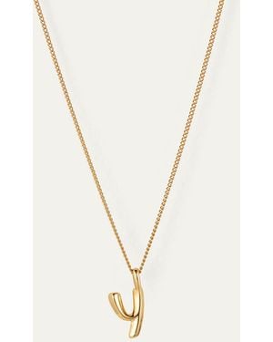 Jenny Bird Monogram Necklace - Y - White