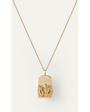 Jenny Bird The Virgo Zodiac Pendant Necklace - Metallic