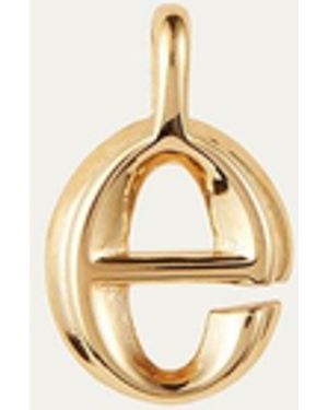 Jenny Bird Monogram Pendant - E - White