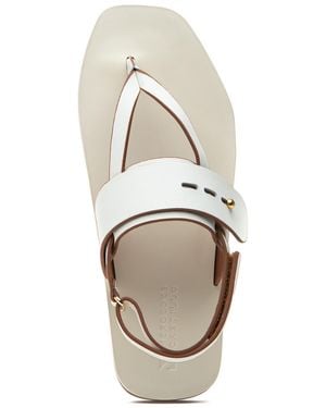 MERCEDES CASTILLO "Mercedes Castillo Adria Sandal Cream Leather - Natural