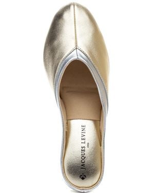 Jacques Levine "Jacques Levine 4640 Slipper - Metallic