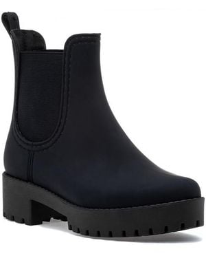 Jeffrey Campbell "Jeffrey Campbell Cloudy Rain Boot Matte - Black