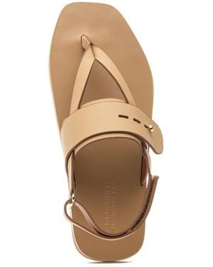 MERCEDES CASTILLO "Mercedes Castillo Adria Sandal Affogato Leather - Natural