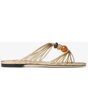Jimmy Choo Lova Mule Flat - Natural