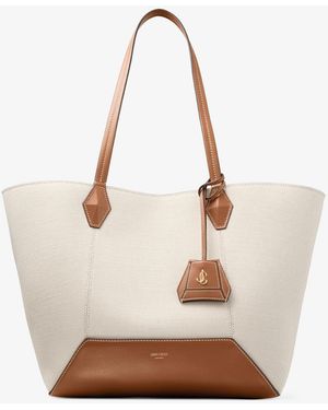Jimmy Choo Diamond Tote Medium - Natural