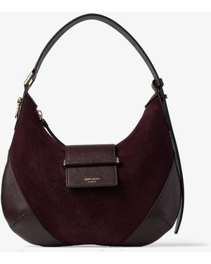 Jimmy Choo Bar Hobo Small - Purple