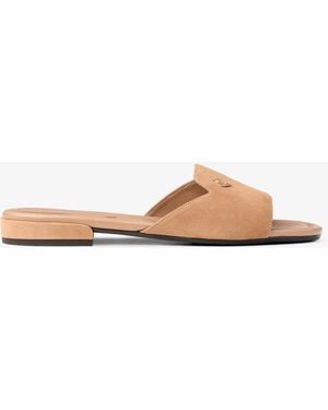 Jimmy Choo Dina Flat - Natural