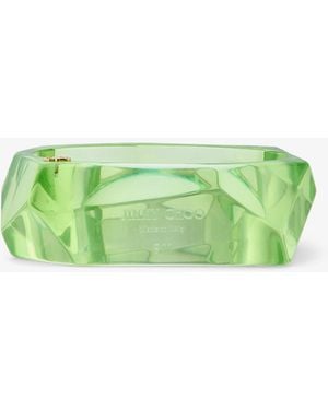 Jimmy Choo Faceted Bracelet - Green