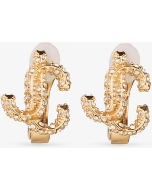 Jimmy Choo Jc Clip On - Metallic