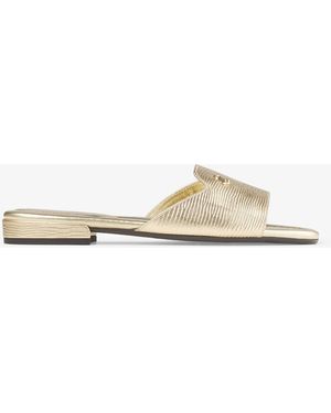 Jimmy Choo Dina Flat - Natural