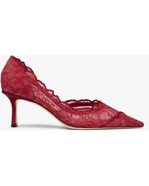 Jimmy Choo Faiz Pump 65 - Red