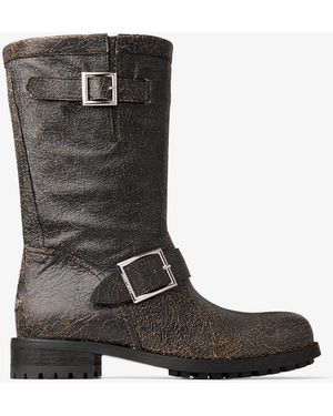 Jimmy Choo Biker Mid - Black