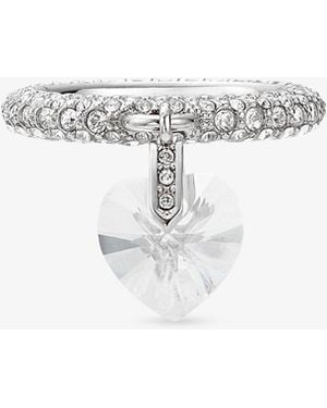 Jimmy Choo Heart Ring - White