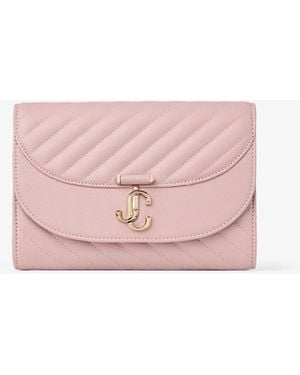 Jimmy Choo Curve Clutch - Pink