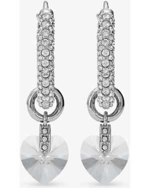 Jimmy Choo Heart Hoops - Weiß