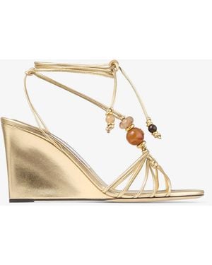 Jimmy Choo Lova Wedge 85 - Metallic