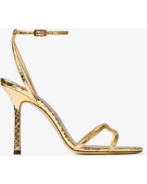 Jimmy Choo Leo 100 - Mettallic
