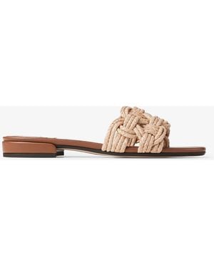 Jimmy Choo Chara Flat - Natural