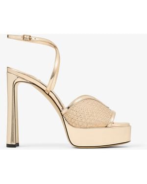 Jimmy Choo Karli Platform 125 - Natural