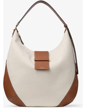 Jimmy Choo Bar Hobo Medium - White