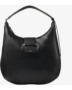 Jimmy Choo Bar Hobo Medium - Schwarz