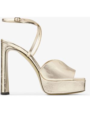 Jimmy Choo Karli Platform 125 - Métallisé