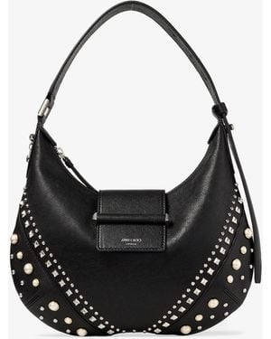 Jimmy Choo Bar Hobo Small - Black