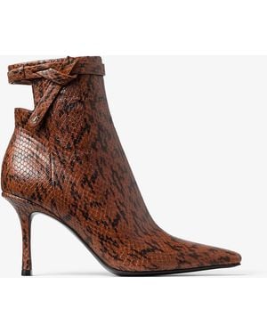 Jimmy Choo Camie Ankle Boot 85 - Brown