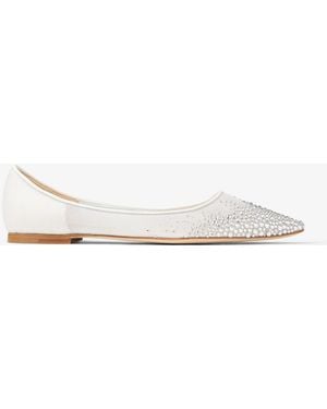 Jimmy Choo Love Flat - Blanc