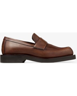 Jimmy Choo Buff Loafer - Braun