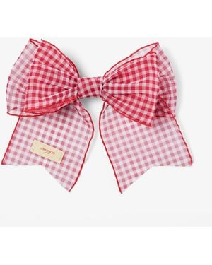 Jimmy Choo Bow Hair Clip - Pink