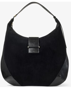 Jimmy Choo Bar Hobo Large - Schwarz
